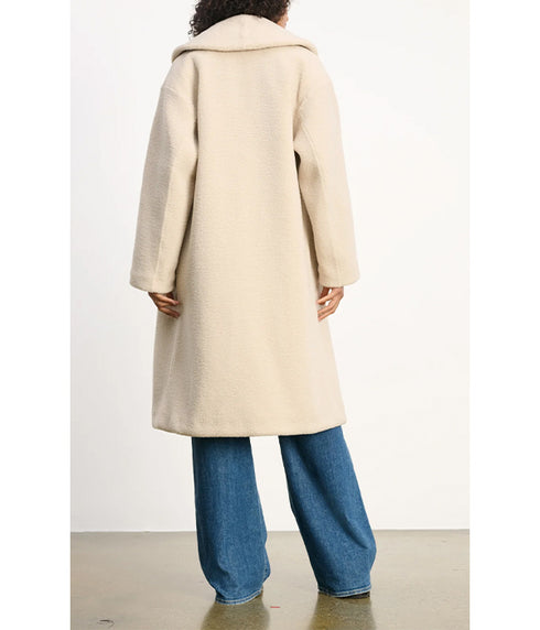 Eleanor Sherpa Coat - Sand